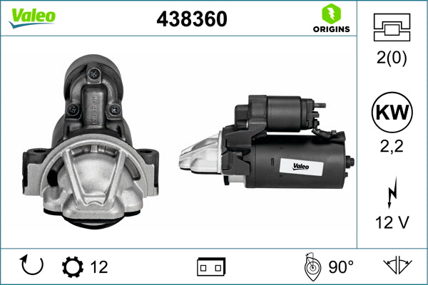 VALEO VAL438360 Starter