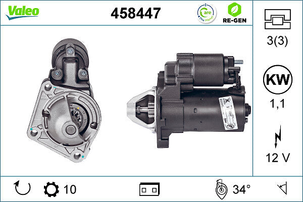 VALEO VAL458447 Starter