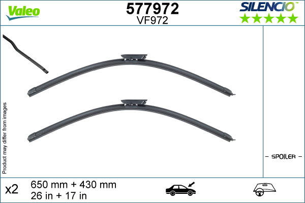 VALEO VAL577972 Wiper Blade