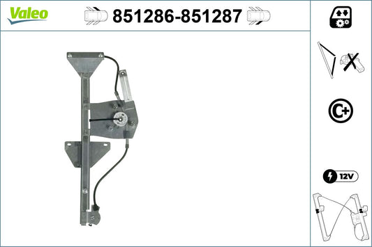 VALEO VAL851286 Window Lifter