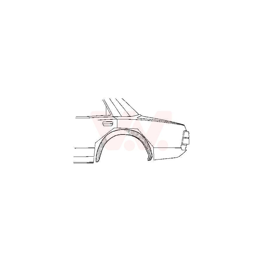 Van Wezel 5903448 Repair Panel