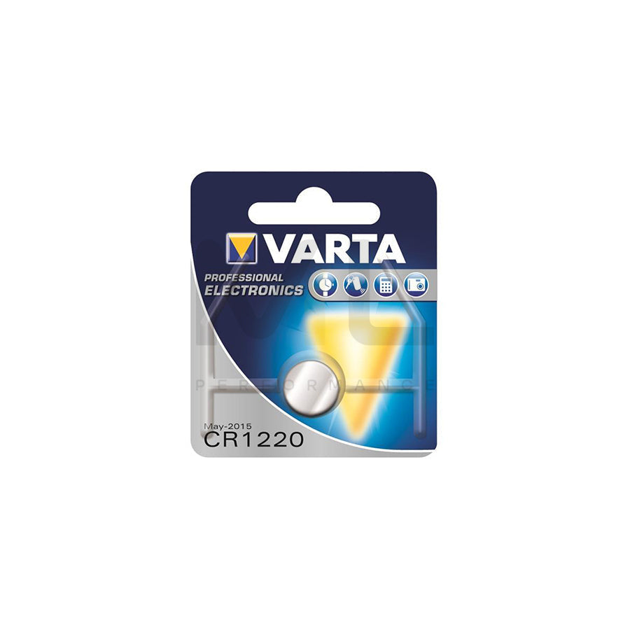 VARTA CR 1220 06220 101 401 Button cell battery 3V, 35mAh, Piece