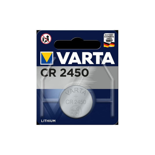 Varta Electronics CR2450 Lithium Button Cell 3V, pack of 1