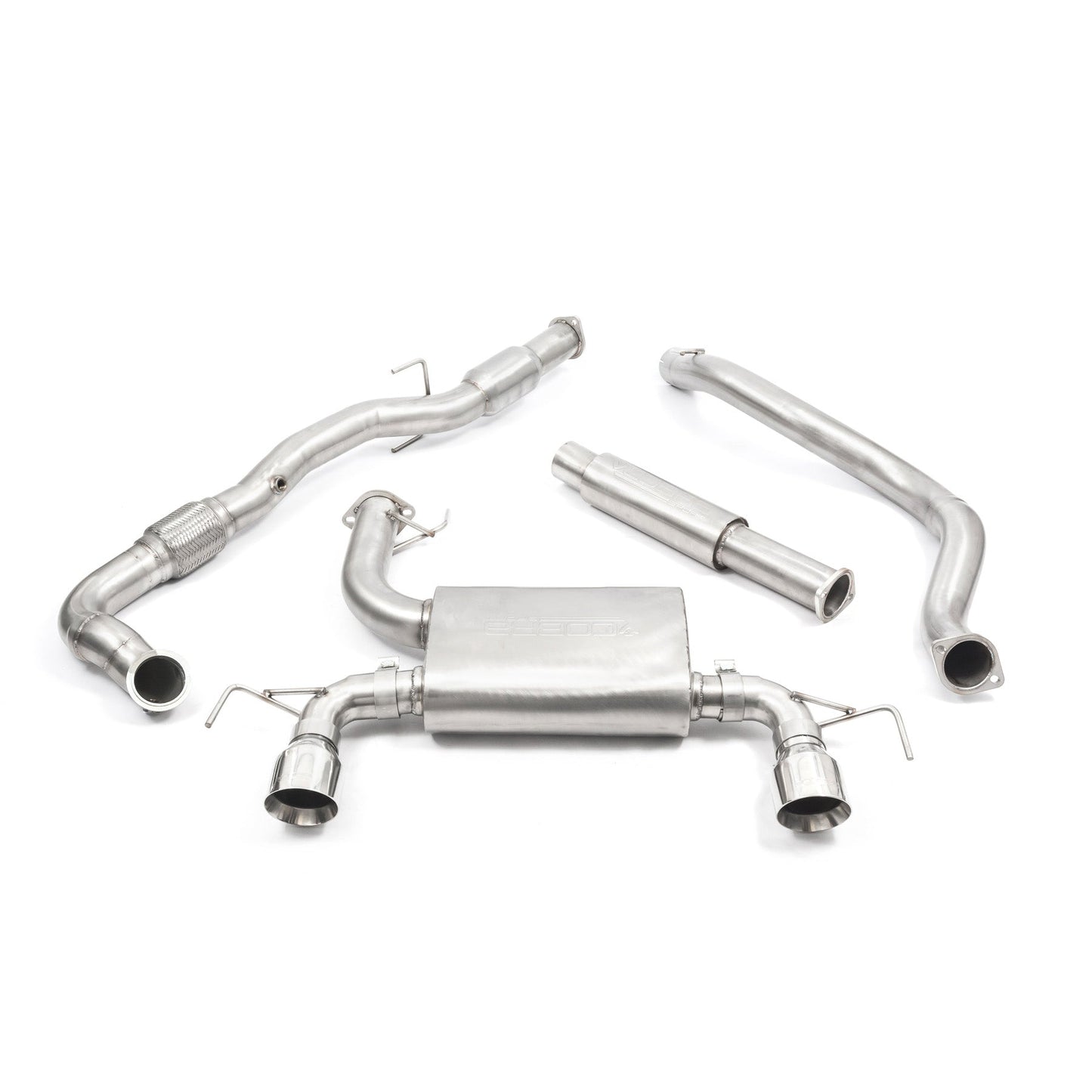 Cobra Exhaust Vauxhall Corsa D VXR Nurburgring (07-09) Turbo Back Performance Exhaust