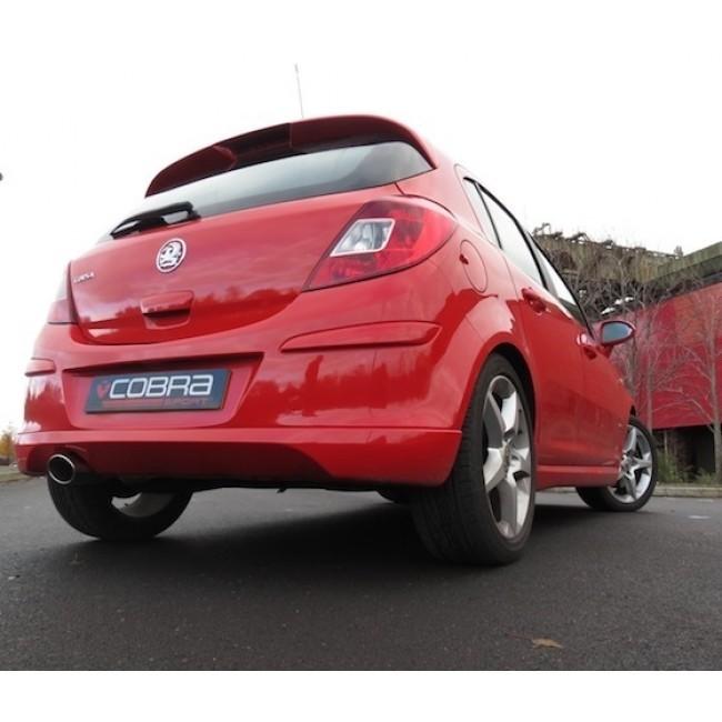 Cobra Exhaust Vauxhall Corsa D 1.6 SRI (07-09) Turbo Back Performance Exhaust