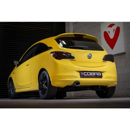 Cobra Exhaust Vauxhall Corsa E 1.0 Turbo (15-19) Venom Box Delete Rear Performance Exhaust