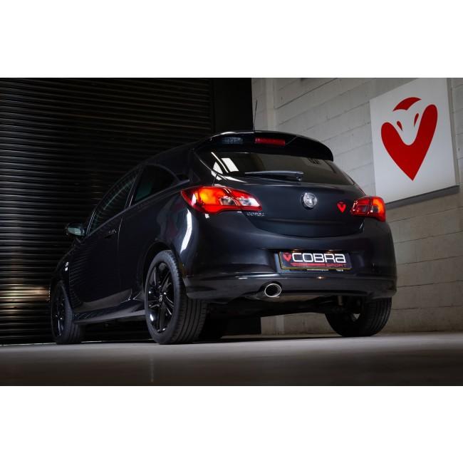 Cobra Exhaust Vauxhall Corsa E 1.2 N/A (15-19) Venom Box Delete Rear Performance Exhaust