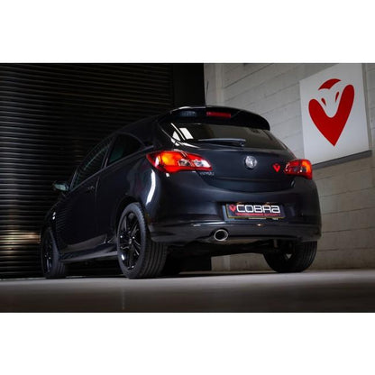Cobra Exhaust Vauxhall Corsa E 1.2 N/A (15-19) Venom Box Delete Rear Performance Exhaust