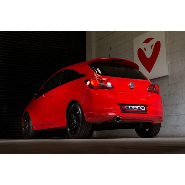 Cobra Exhaust Vauxhall Corsa E 1.4 N/A (15-19) Venom Box Delete Rear Performance Exhaust
