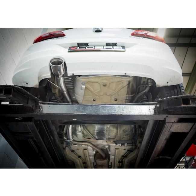 Cobra Exhaust Vauxhall Corsa E 1.4 Turbo (15-19) Venom Box Delete Rear Performance Exhaust