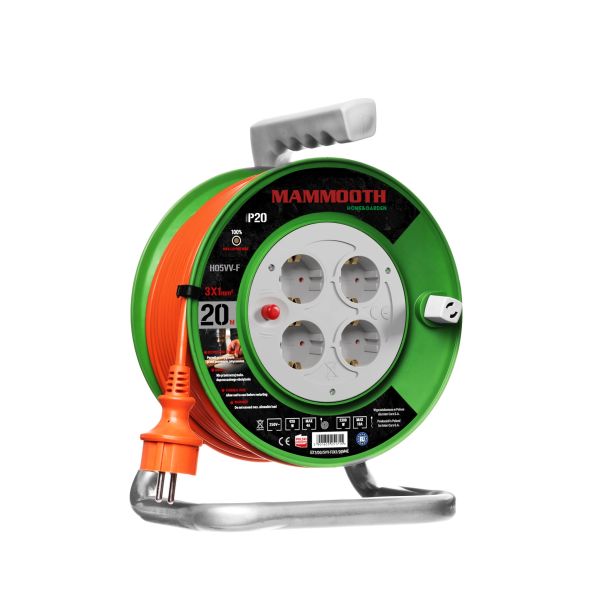 MAMMOOTH EXTDG5VVF3X1520M4F Power Extension Cord
