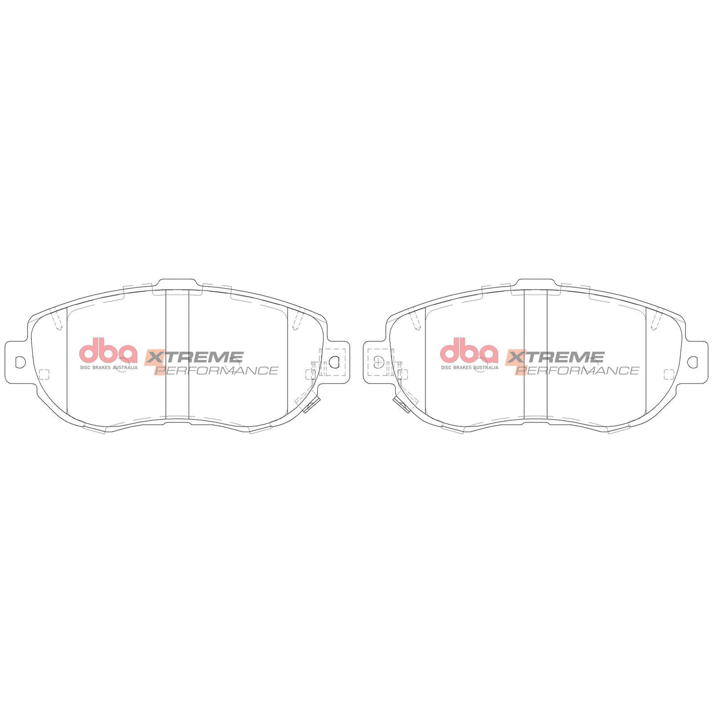 DBA DB1395XP High Performance Brake Pad Set