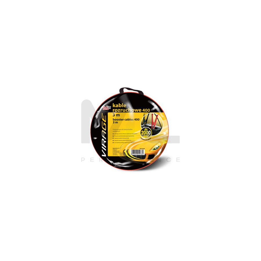 VIRAGE 94-022 Jump leads with overvoltage protection, 400A