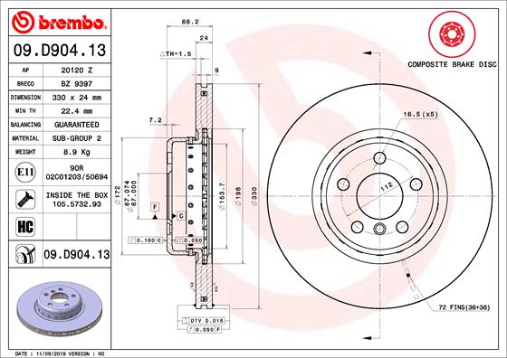 HERTH+BUSS JAKOPARTS J3282065 Disc Brake Caliper Repair Kit
