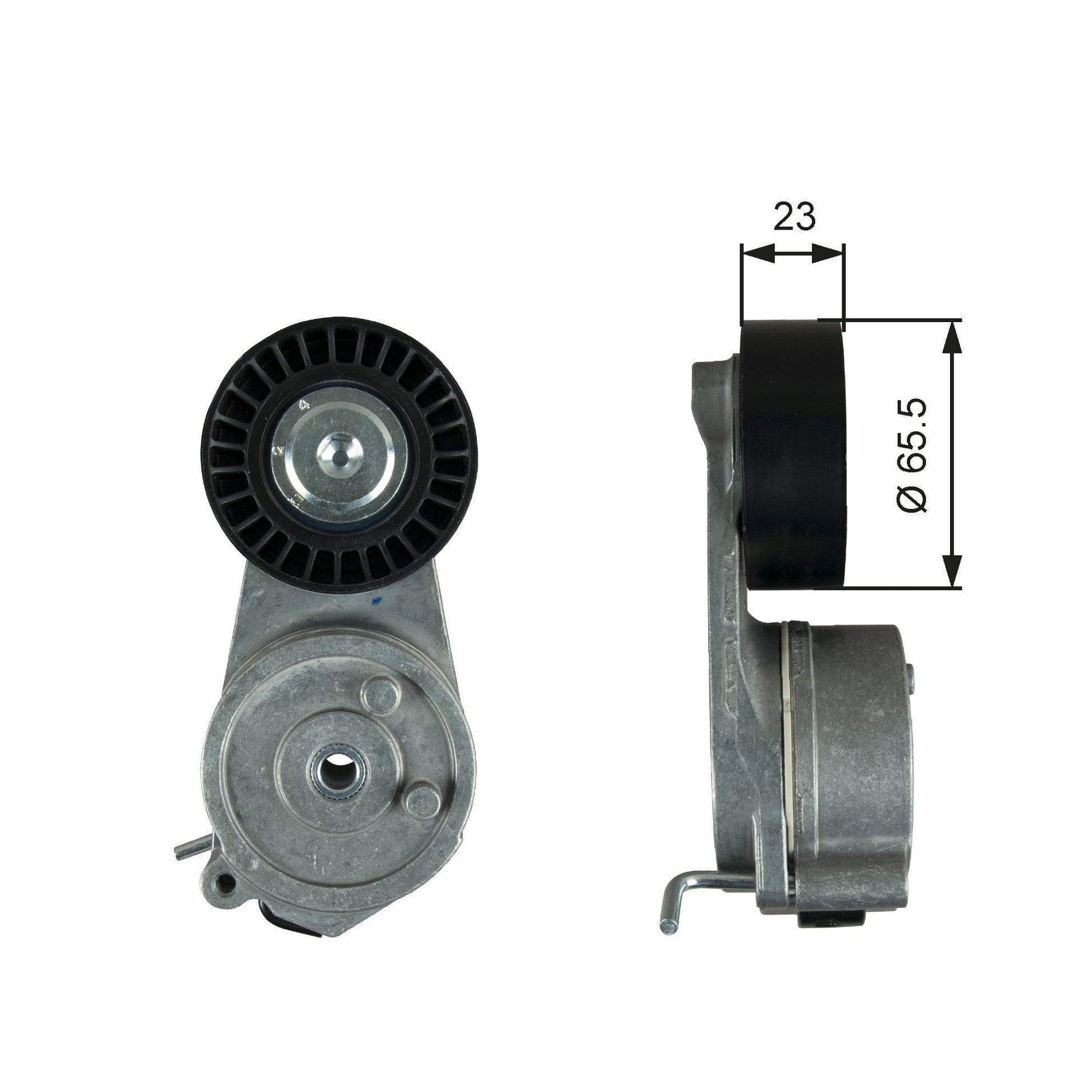 GATES GATT39346 V-Ribbed Belt Tensioner Pulley