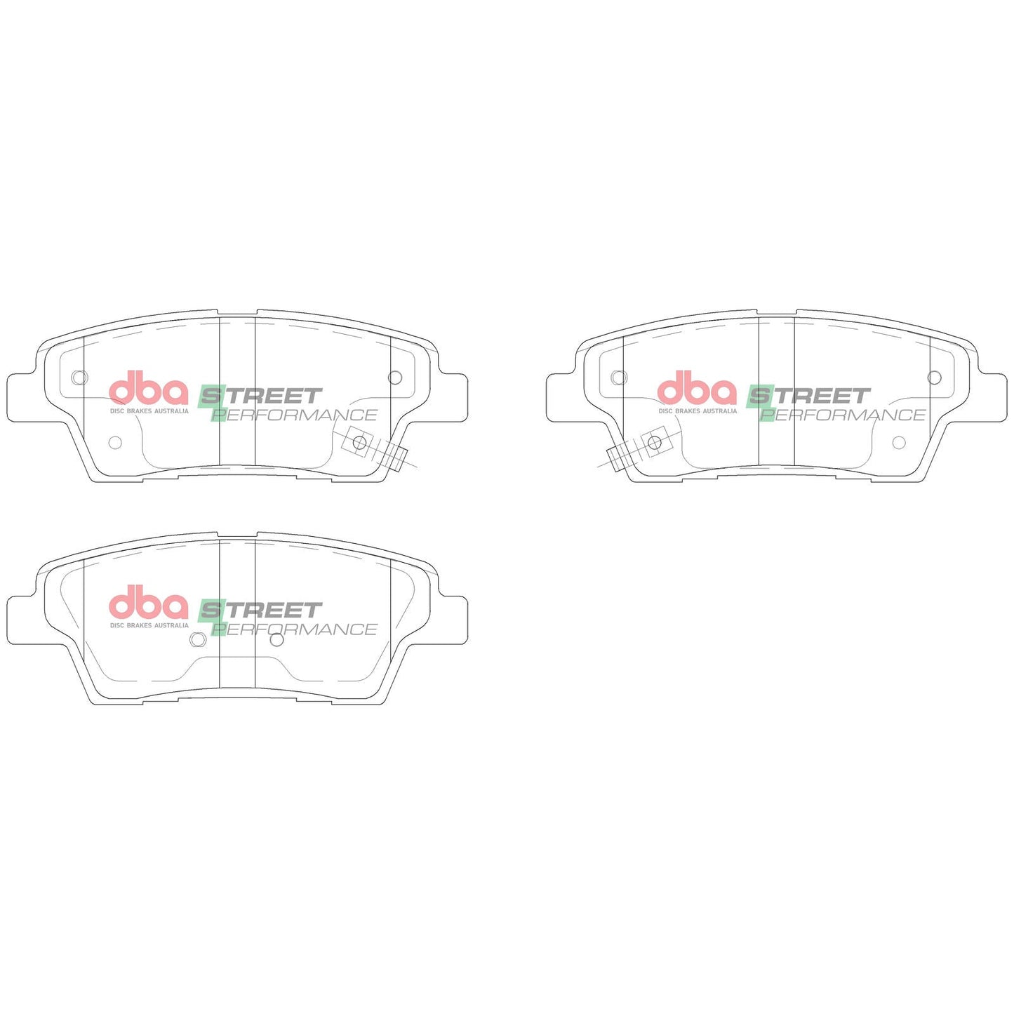 DBA DB15022SP High Performance Brake Pad Set