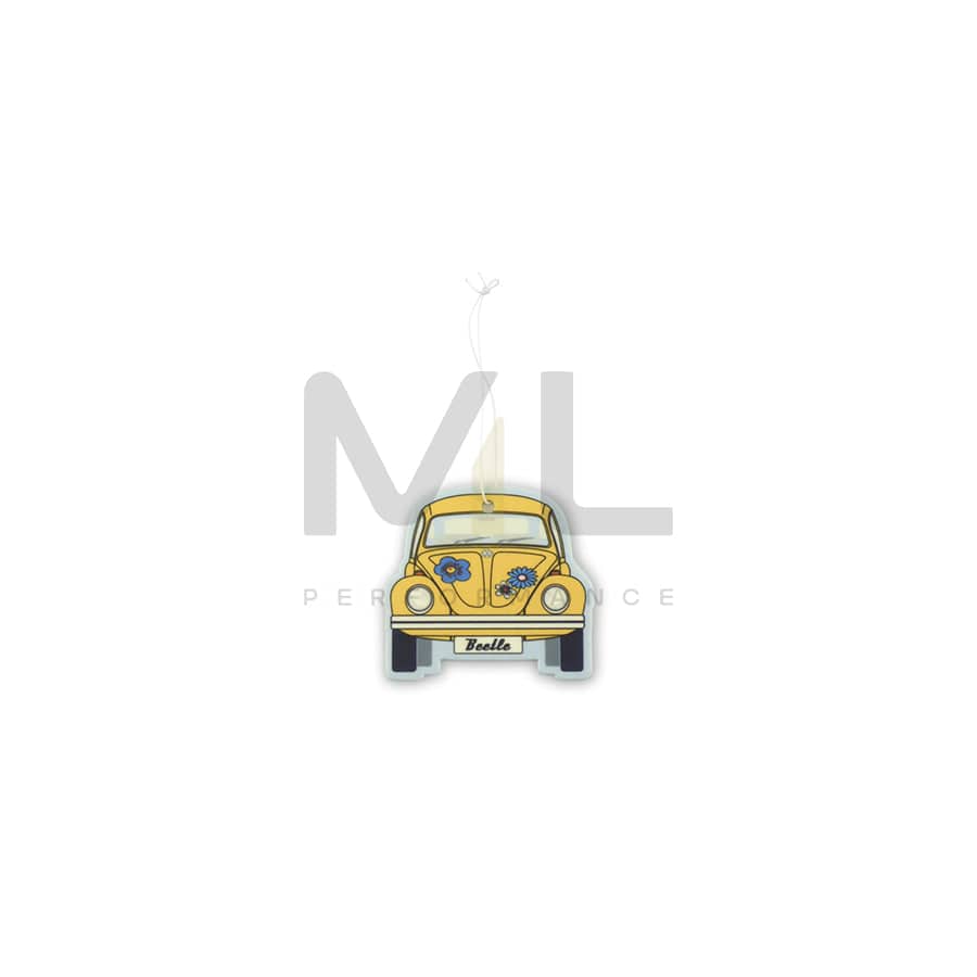 VW Collections Car Air Freshener - VW Beetle - Coconut/Yellow