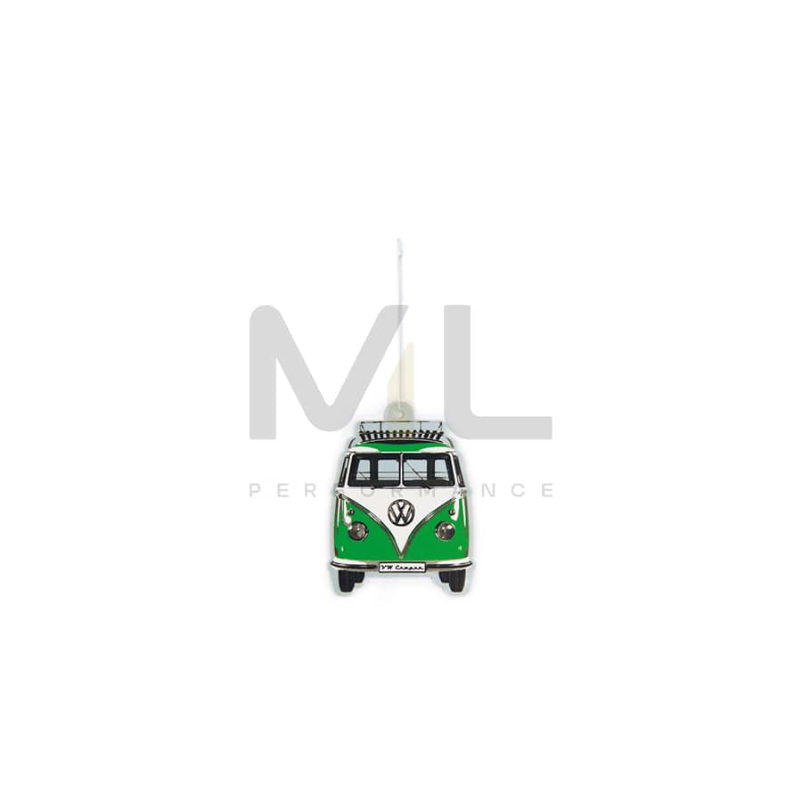 VW Collections Car Air Freshener - VW T1 Bus - Apple/Green