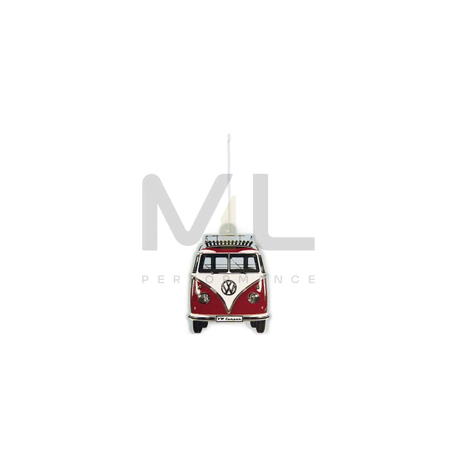 VW Collections Car Air Freshener - VW T1 Bus - Vanilla/Red