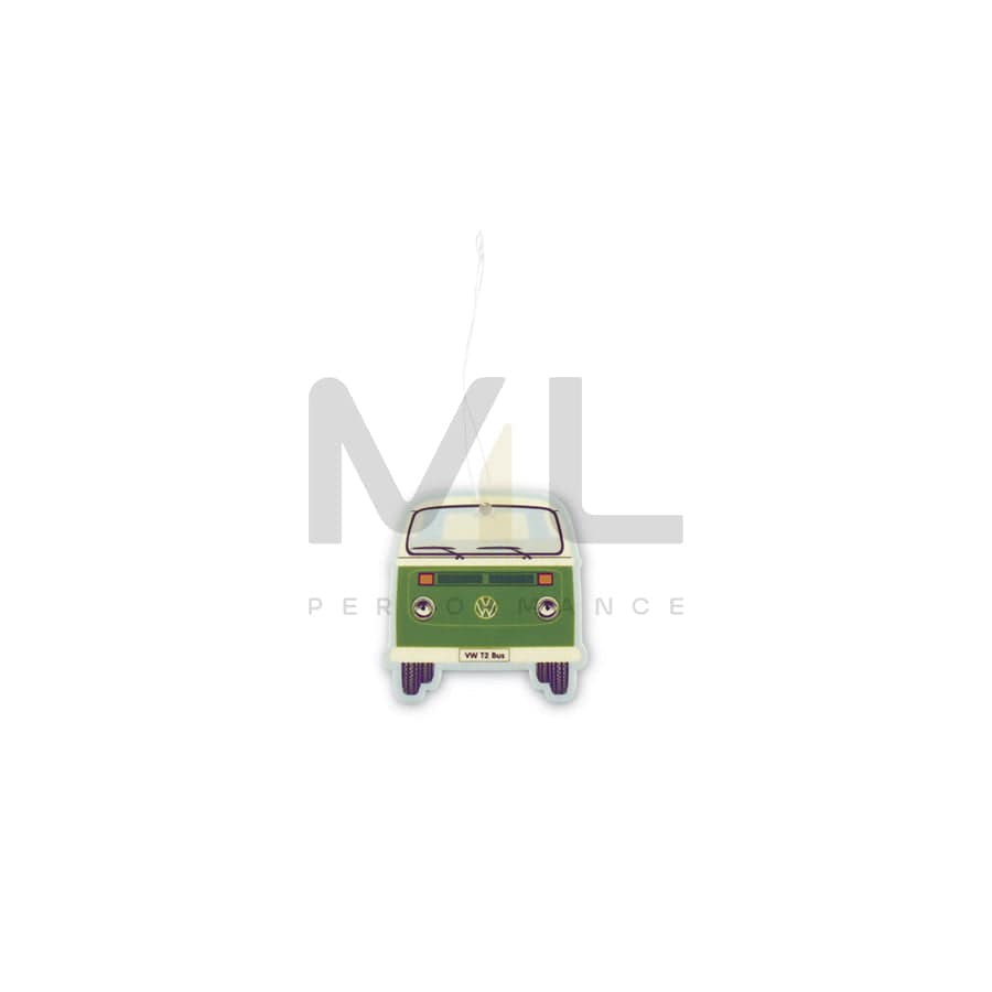 VW Collections Car Air Freshener - VW T2 Bus Green Tea/Green