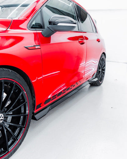 Zaero ZA-GOLF-8-SW VW GOLF MK8 & MK8.5 EVO-1 GLOSS BLACK SIDE SKIRTS