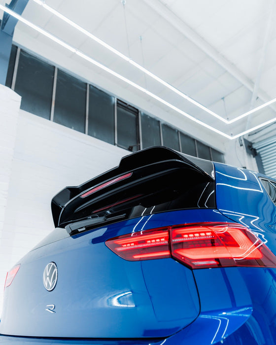 Zaero ZA-GOLF-8-TL VW GOLF R-LINE / GTI / R / GTD / GTE MK8 & MK8.5 EVO-1 GLOSS BLACK REAR SPOILER