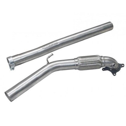 Cobra Exhaust VW Scirocco R 2.0 TSI (09-18) Sports Cat / De-Cat Front Downpipe Performance Exhaust