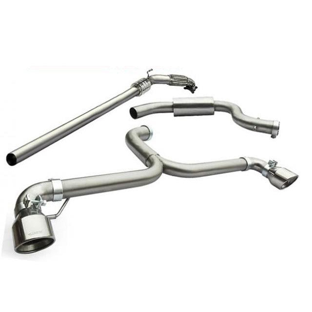Cobra Exhaust VW Scirocco R 2.0 TSI (09-18) Venom Box Delete Race Turbo Back Performance Exhaust