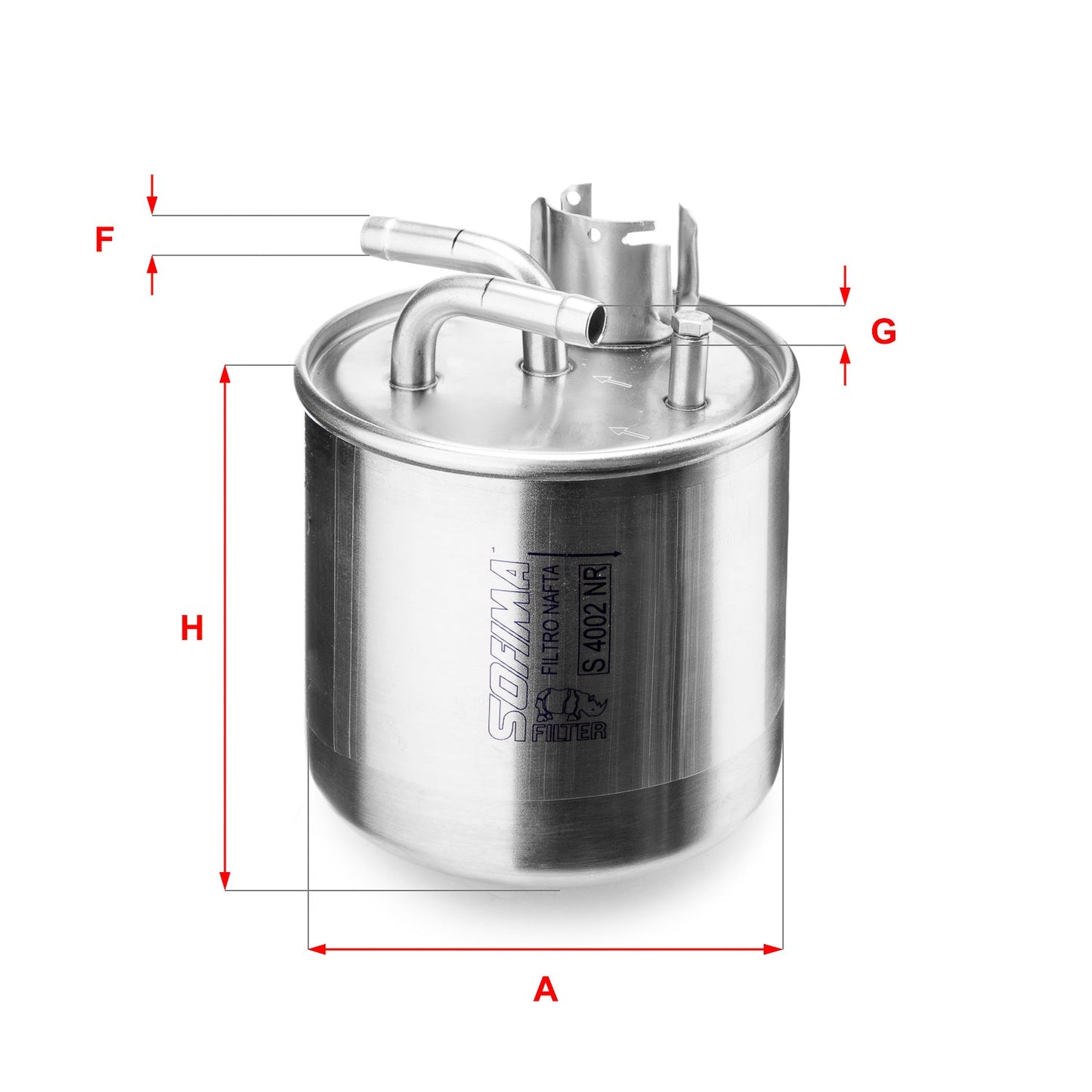 SOFIMA S4002NR Fuel Filter