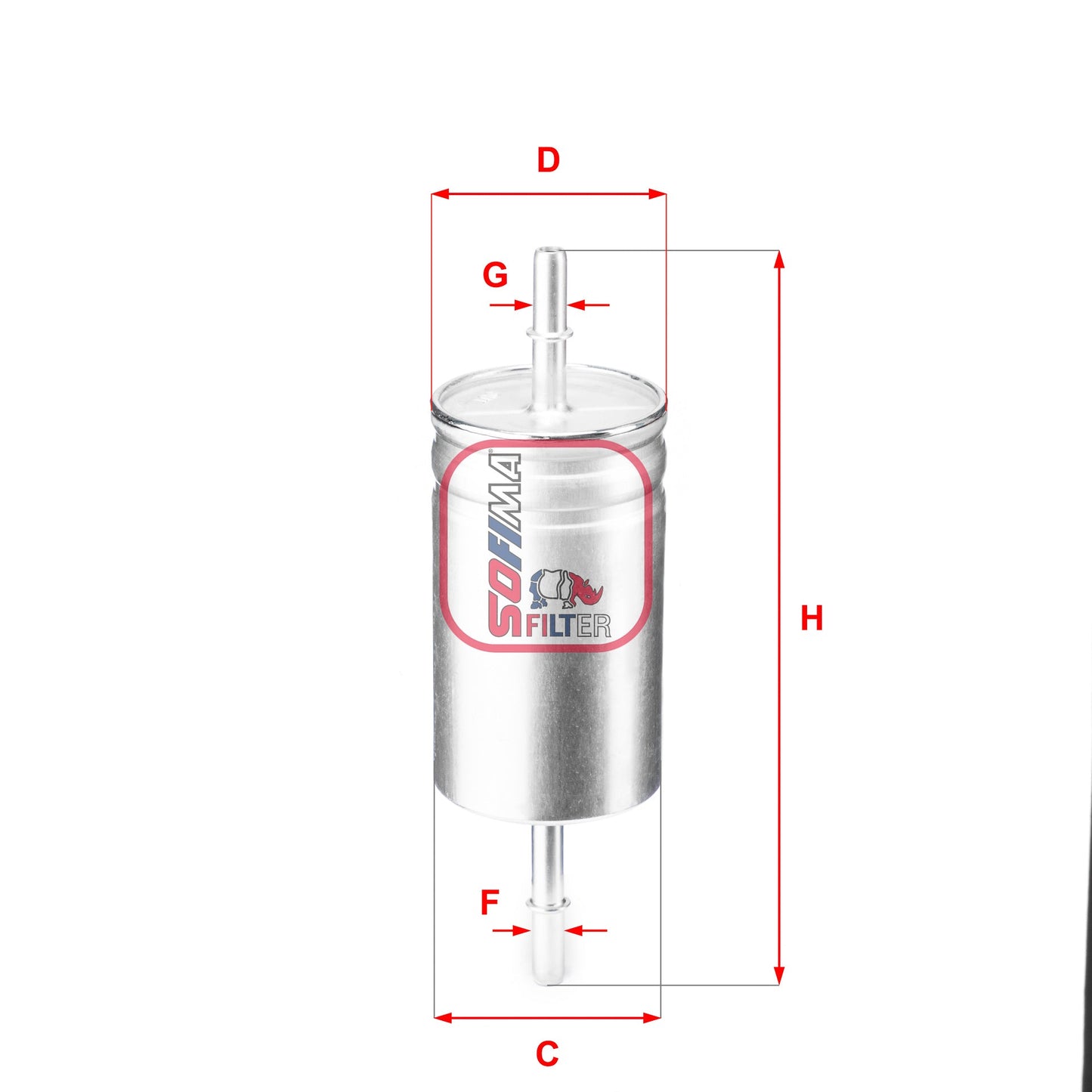 SOFIMA S1842B Fuel Filter
