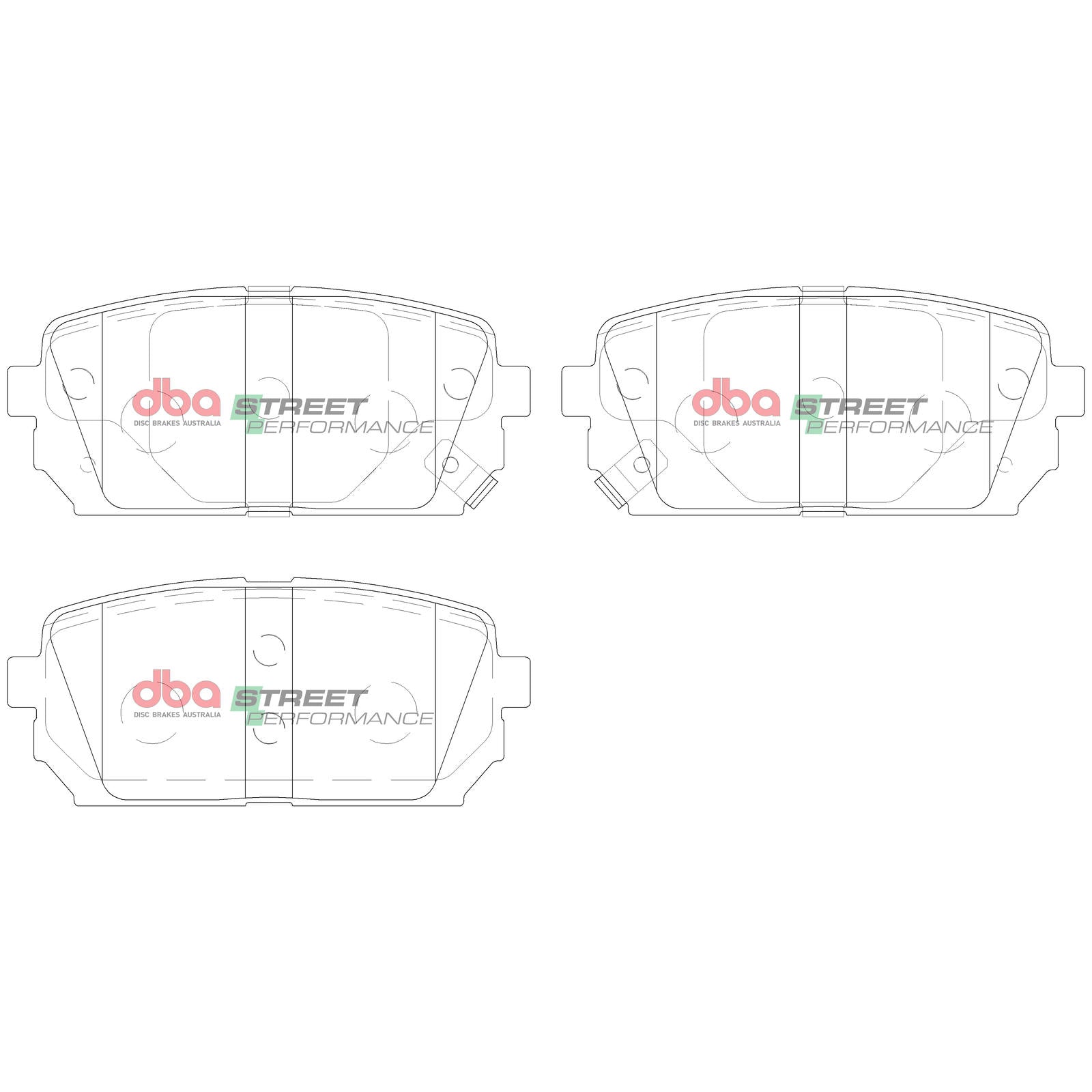 DBA DB2175SP High Performance Brake Pad Set
