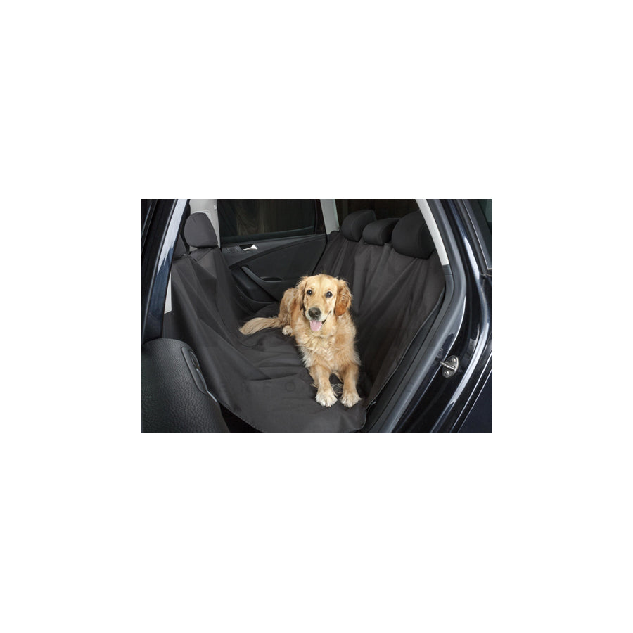 WALSER 13611 Pet car protector Polyester, Black