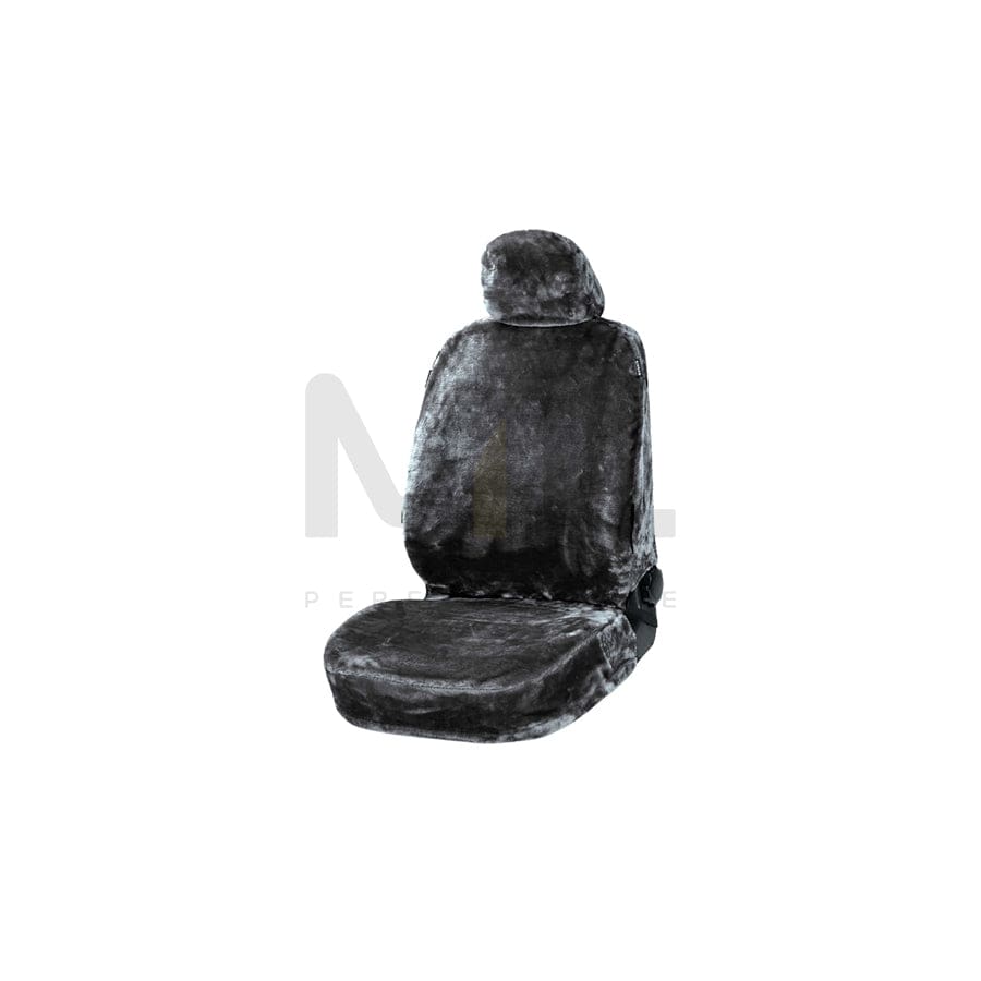 WALSER 20091 Car seat cover Anthracite, Polyester, Front
