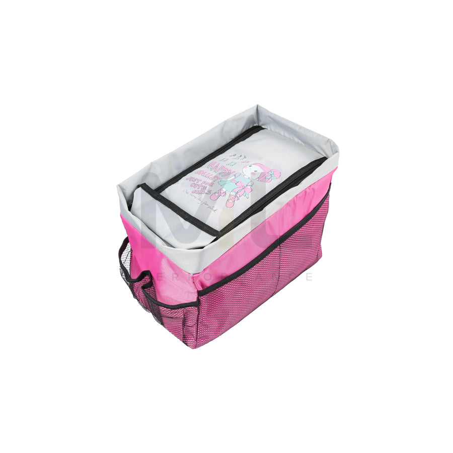 WALSER 26171 Rear seat organizer Grey, Light pink