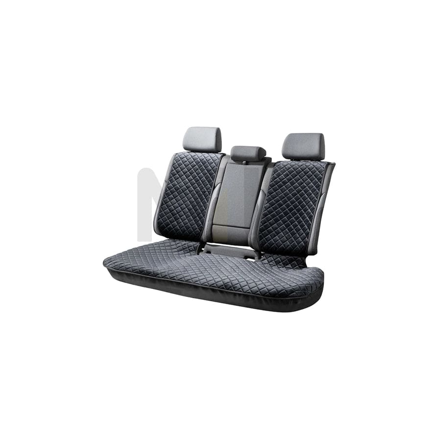WALSER Comfortline Luxor 13969 Car seat cover Black, Rear