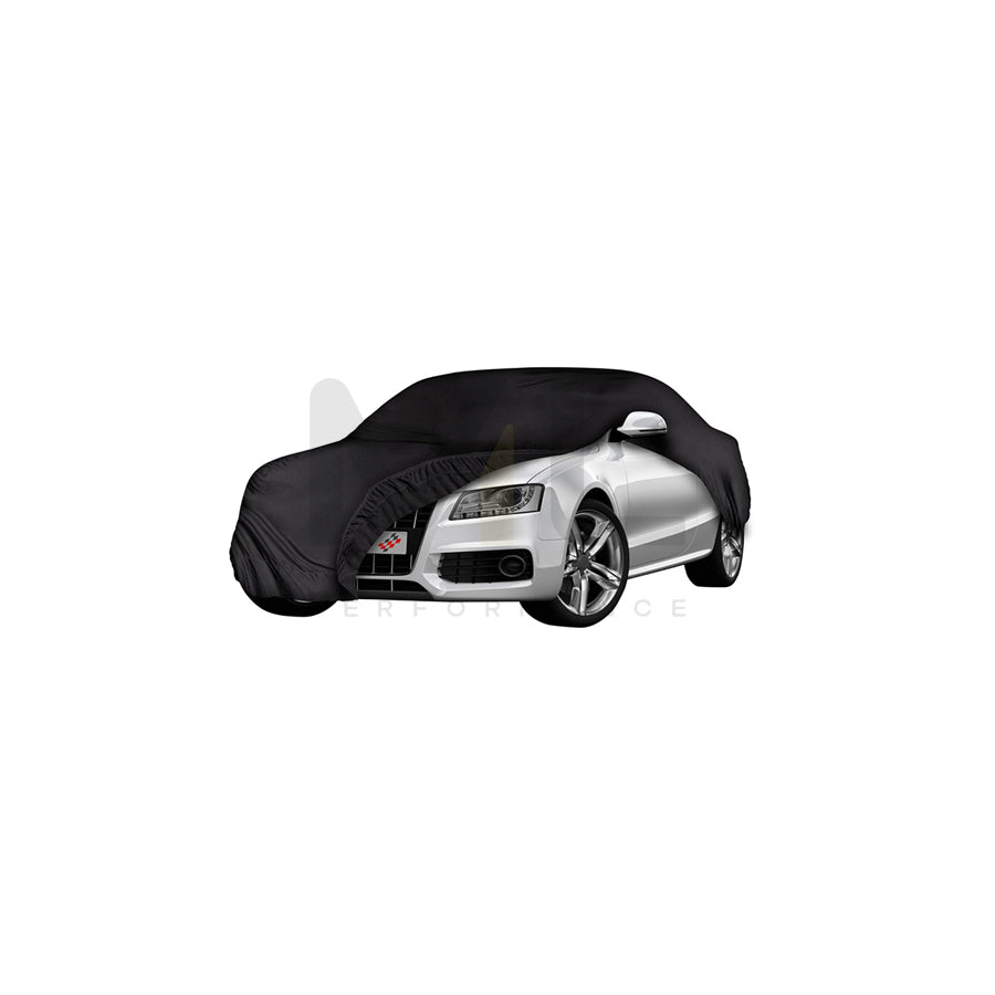 WALSER Indoor Soft 31058 Car cover 3 380x381 cm, Black