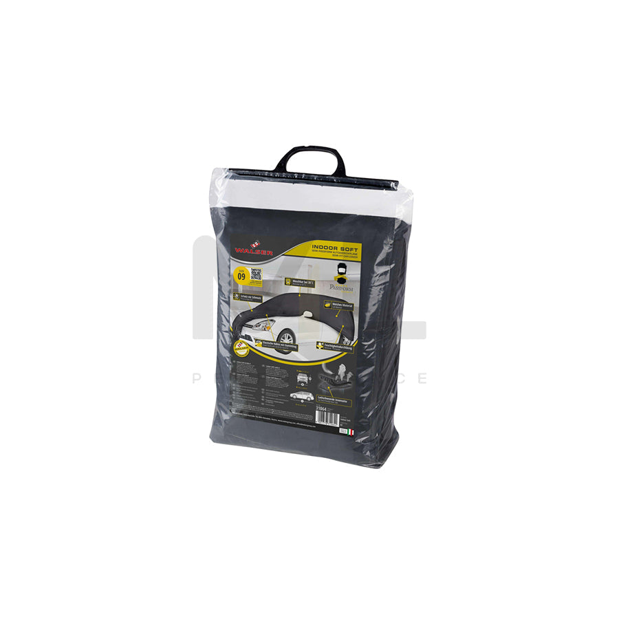 WALSER Indoor Soft 31064 Car cover 9 530x471 cm, Black