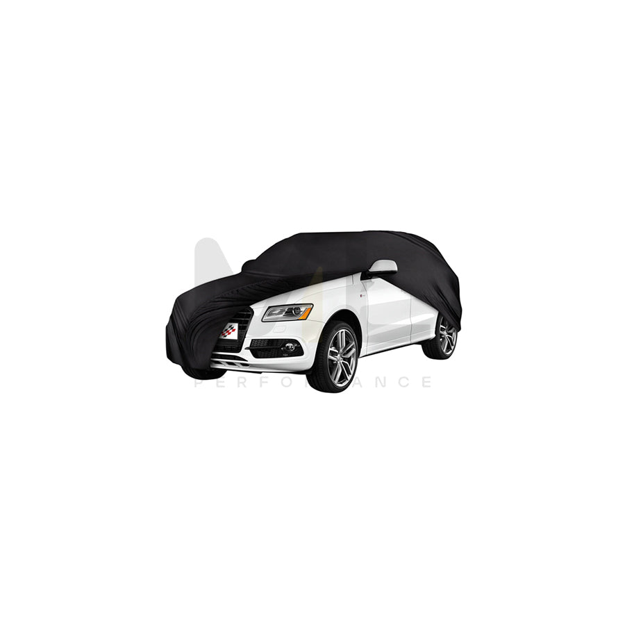 WALSER Indoor Soft 31065 Car cover 10 590x531 cm, Black
