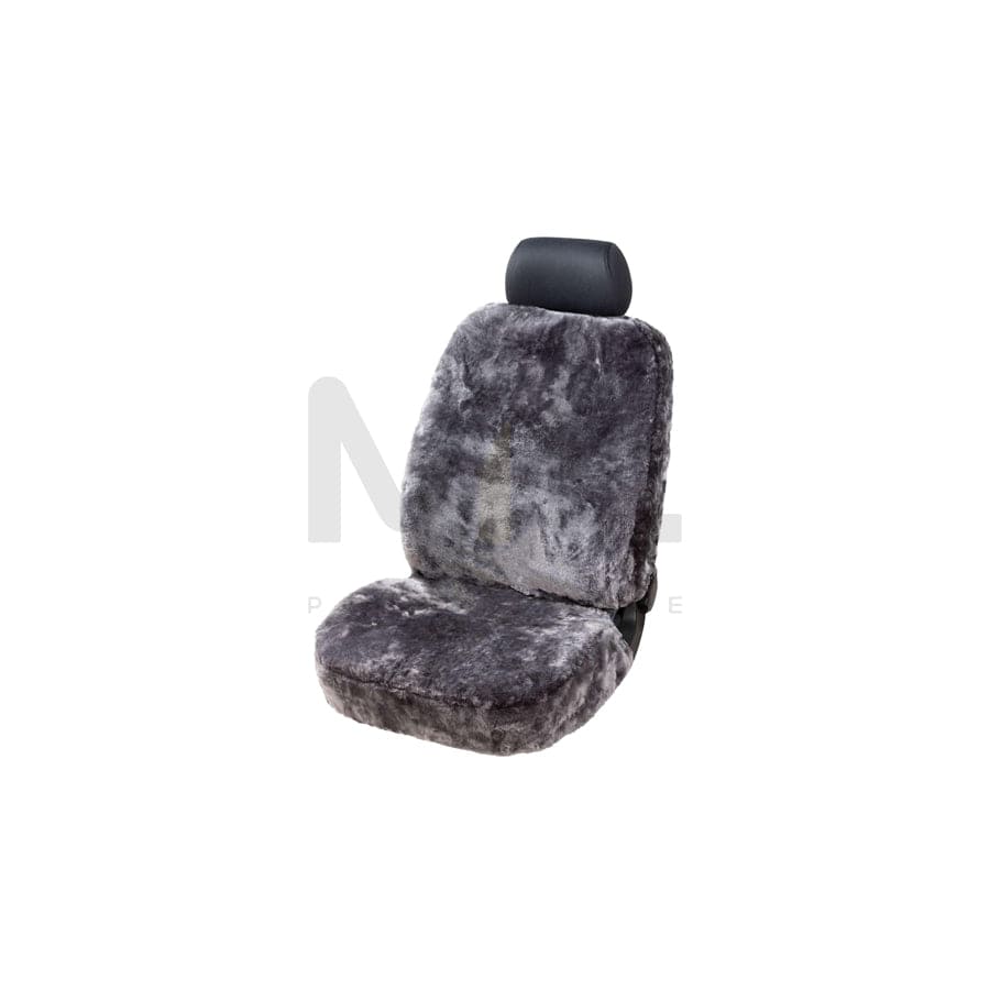 WALSER Monette 20010 Car seat cover Anthracite, Sheepskin, Front
