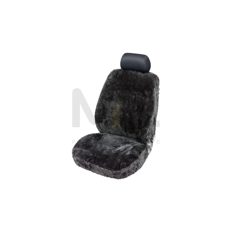 WALSER Monette 20011 Car seat cover Black, Sheepskin, Front
