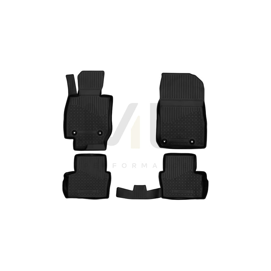 WALSER Tailored, XTR 75103 Floor mat set Front and Rear