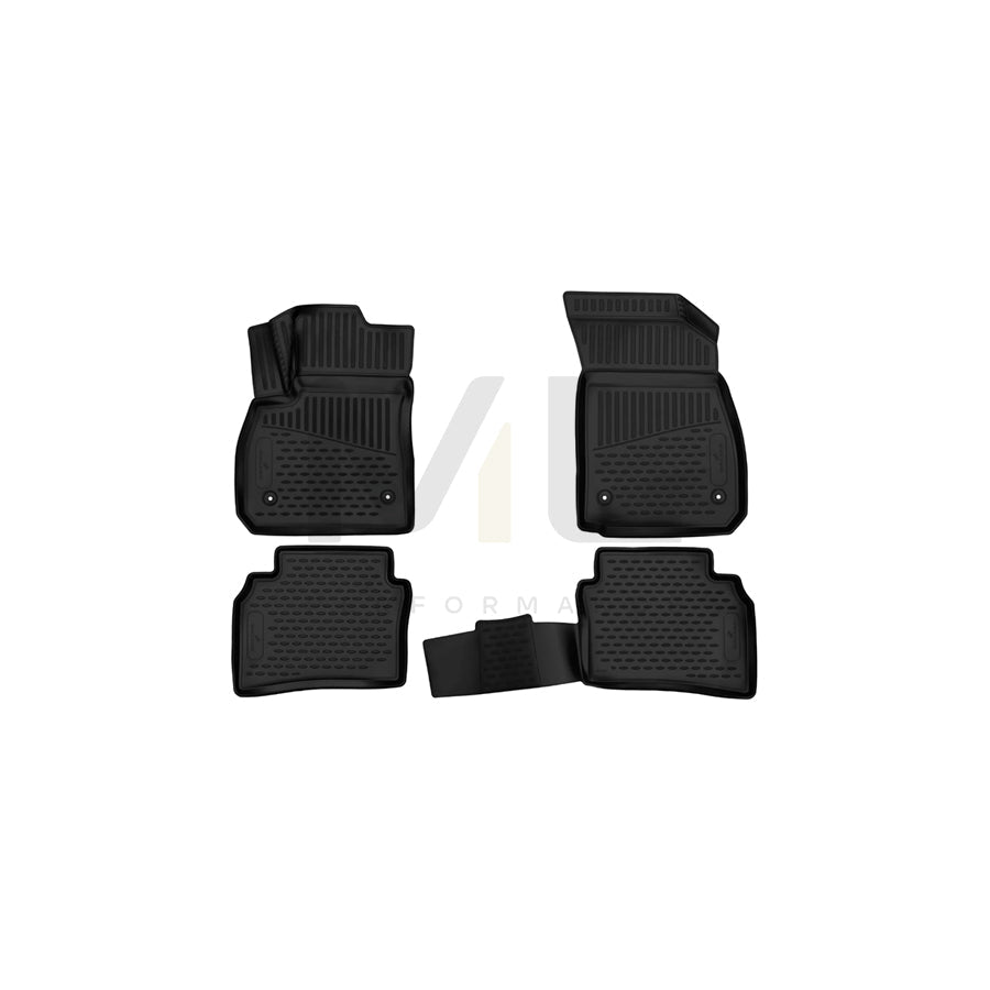 WALSER Tailored, XTR 75109 Floor mat set Front and Rear