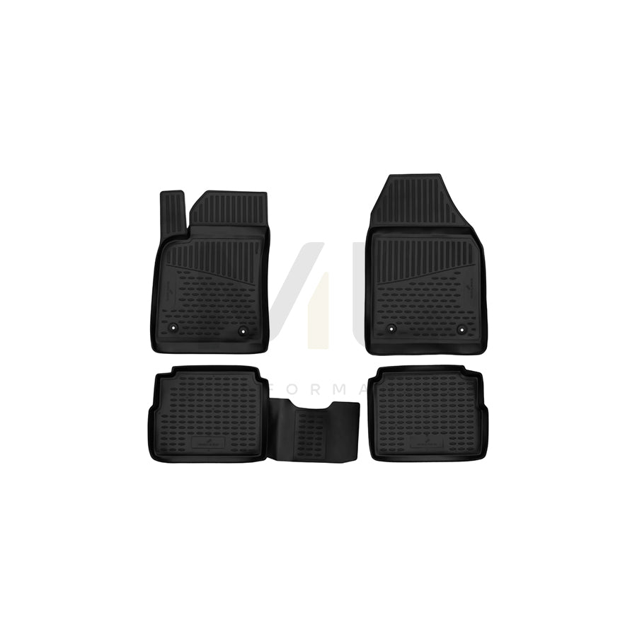 WALSER Tailored, XTR 75112 Floor mat set Front and Rear