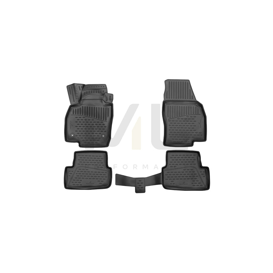 WALSER Tailored, XTR 75114 Floor mat set Front and Rear