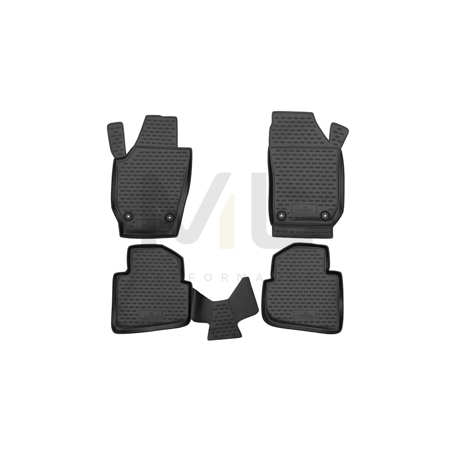 WALSER Tailored, XTR 75117 Floor mat set Front and Rear