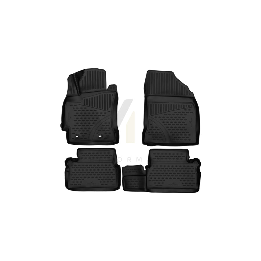 WALSER Tailored, XTR 75120 Floor mat set Front and Rear