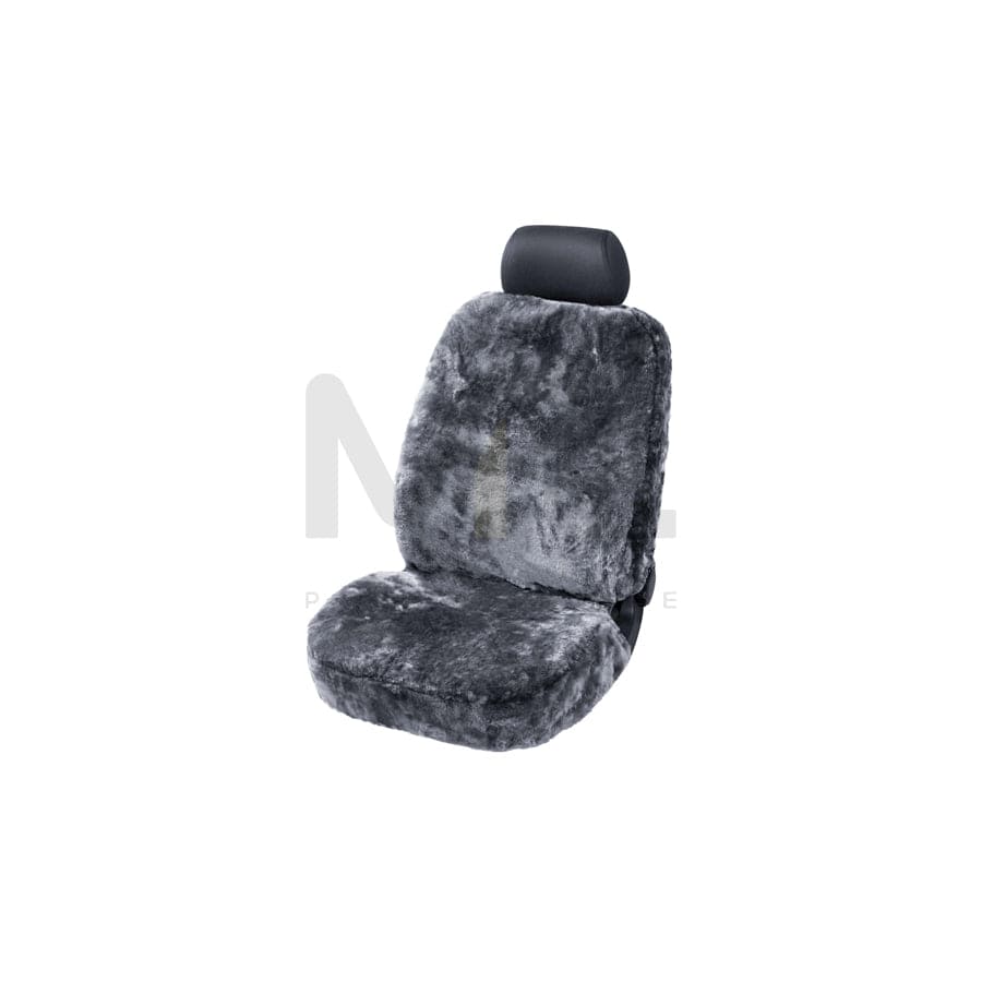 WALSER Trish 20038 Car seat cover Anthracite, Sheepskin, Front