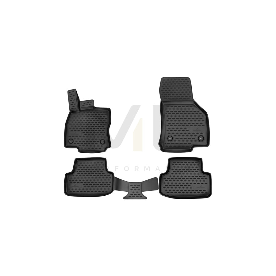 WALSER XTR 75008 Floor mat set Front and Rear