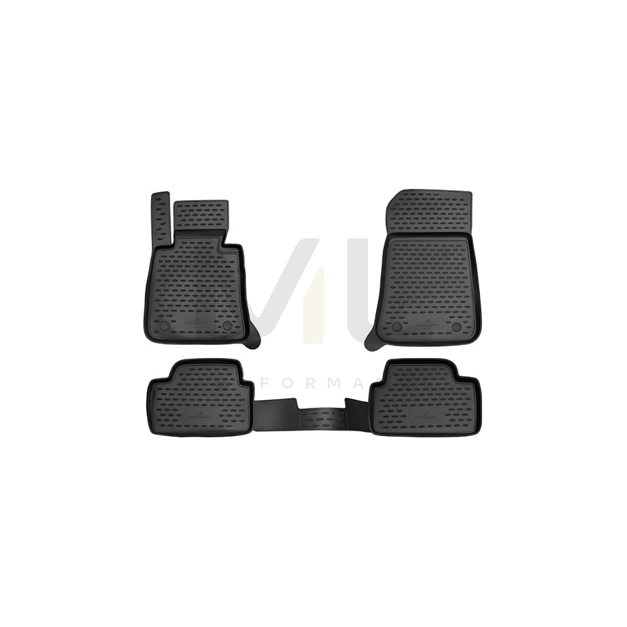 WALSER XTR 75014 Floor mat set Front and Rear