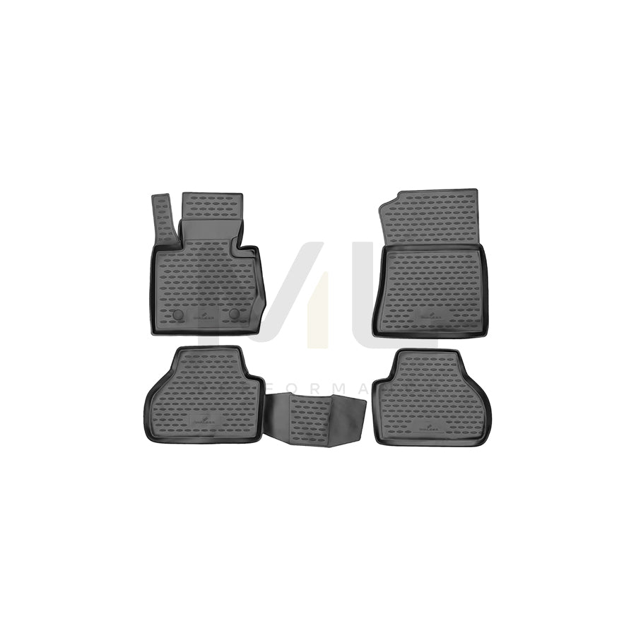 WALSER XTR 75018 Floor mat set Front and Rear